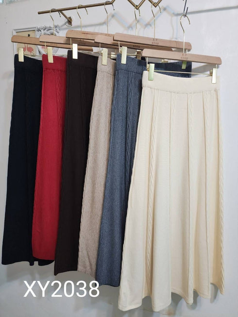 High Quality Heavy Knitted Long Skirts